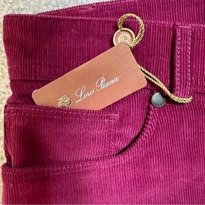 NWT Loro Piana Corduroy Pants